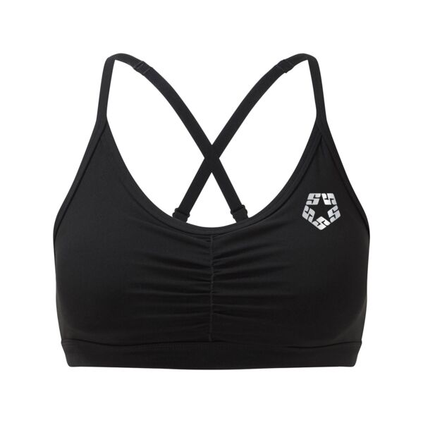 Women's Ruched Sports Bra Thumbnail